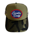 Locals Only Oval Patch Trucker Hat