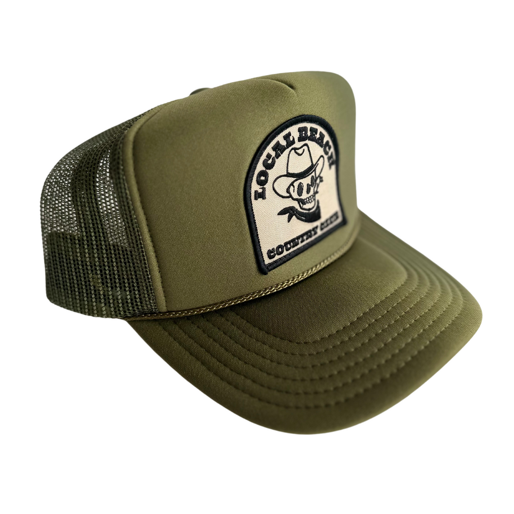 Local Beach Country Club Trucker Hat